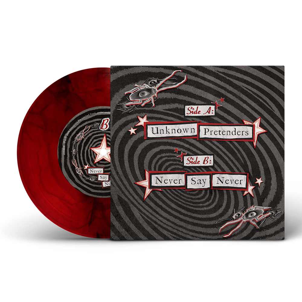 Never Say Never Exclusive 7" - Back
